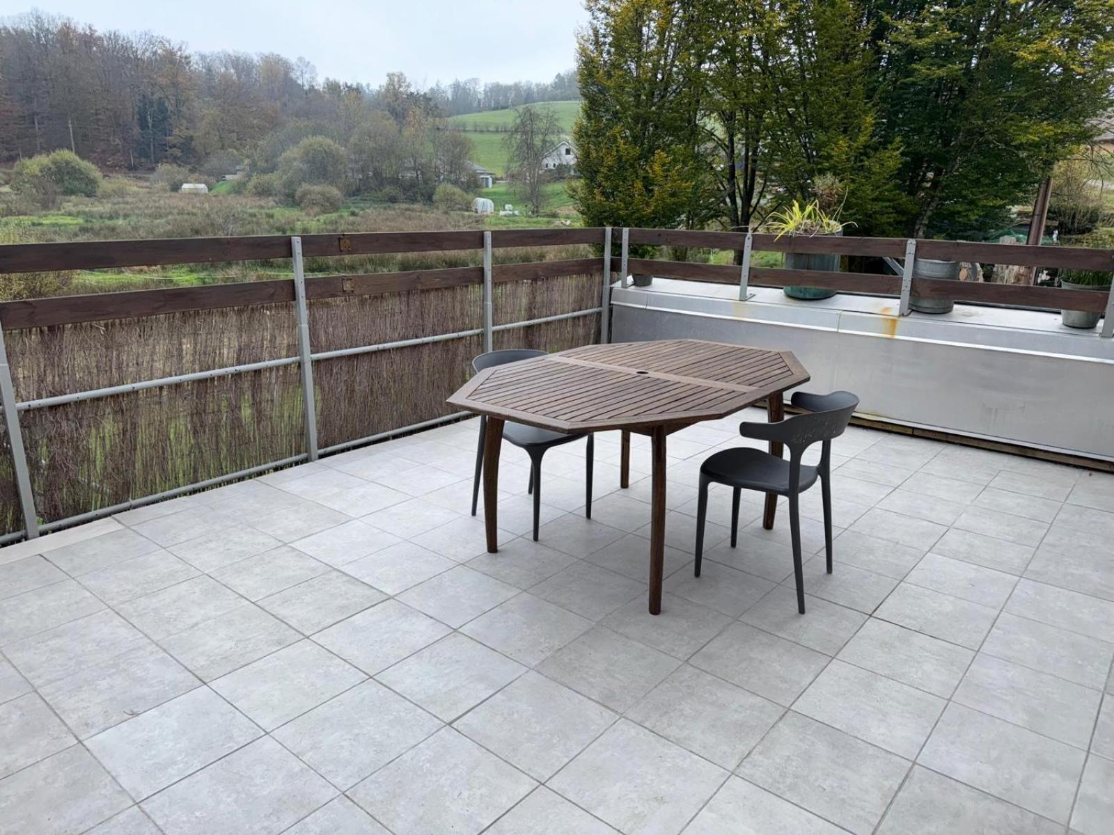 L'Echappee Belle A L'Etang D'Anty -Appartement Saint-Nabord Rom bilde